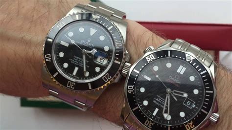 rolex vs omega seamaster 300m.